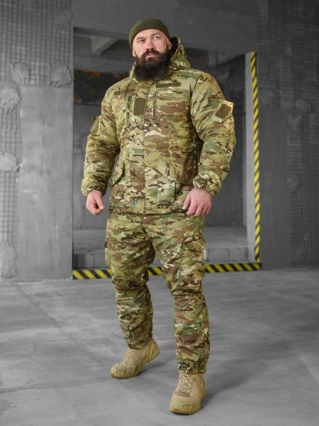 Зимовий костюм гірка мультикам 7.62 (люксова якість)