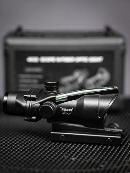 Оптичний коліматорний призматичний приціл trijicon acog на ак