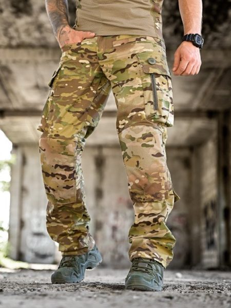 Шурмові тактичні штани agesis мультикам