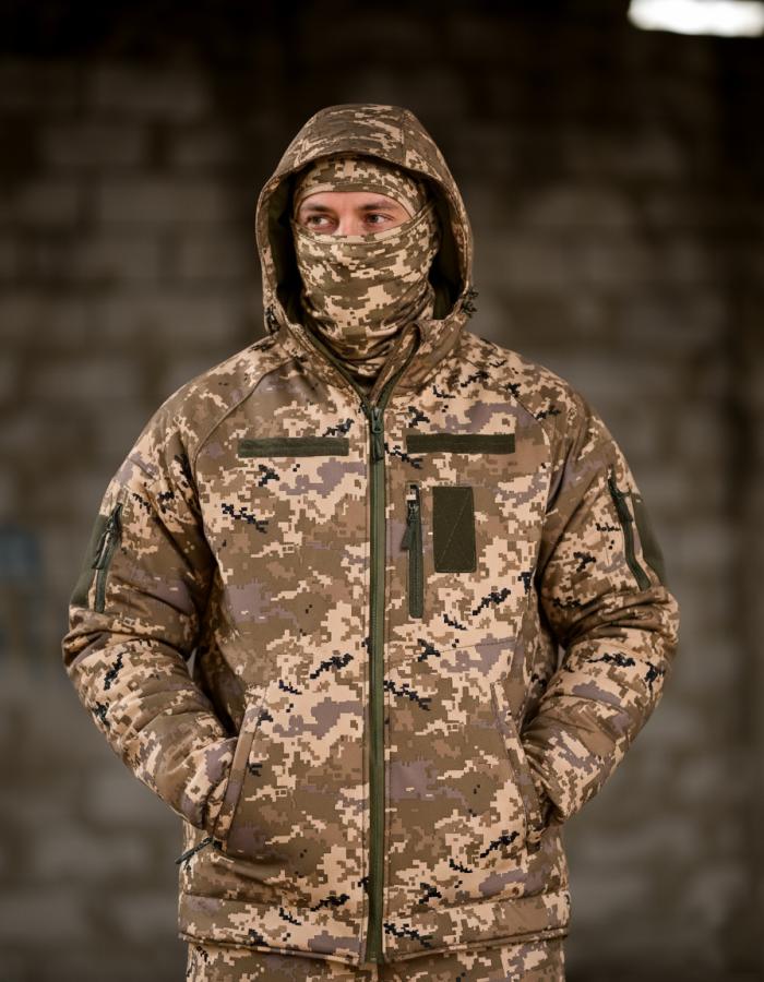 Зимова тактична куртка омні-хіт restart - Зображення 2