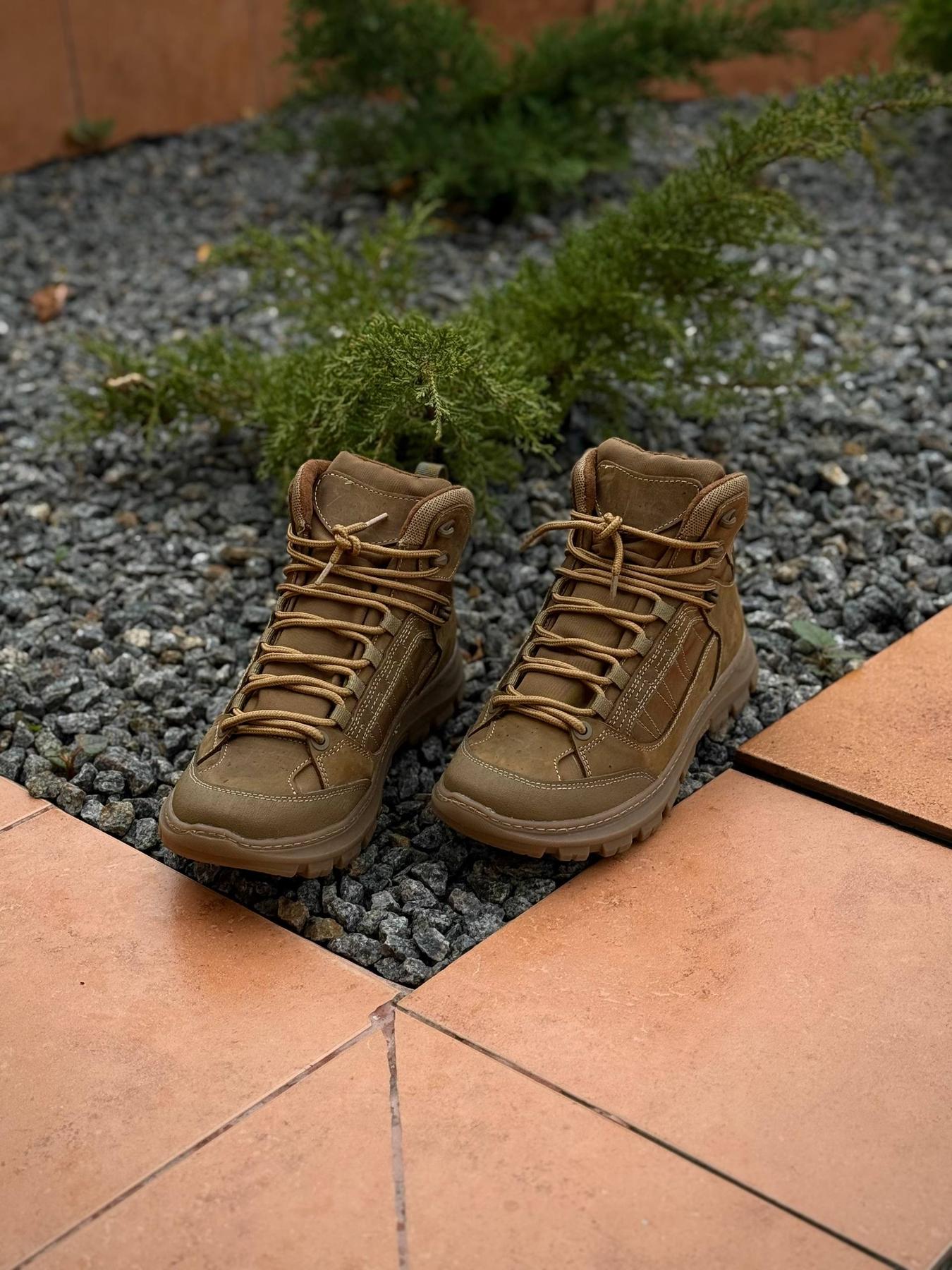 Черевики зимові тактичні на Хутрі AIR олива - Зображення 6