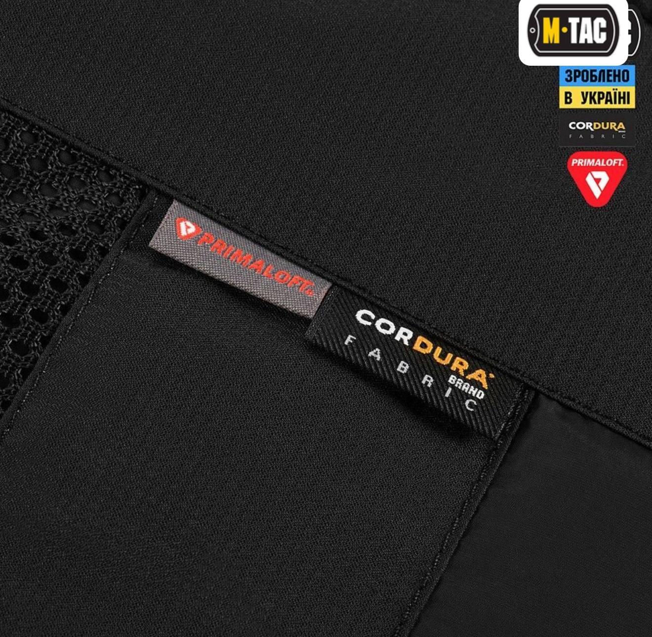 Куртка зимова M-Tac Alpha Basic Primaloft Black - Зображення 3