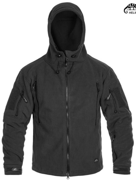 Флісова кофта Helikon Patriot Black 390 г/ M7)