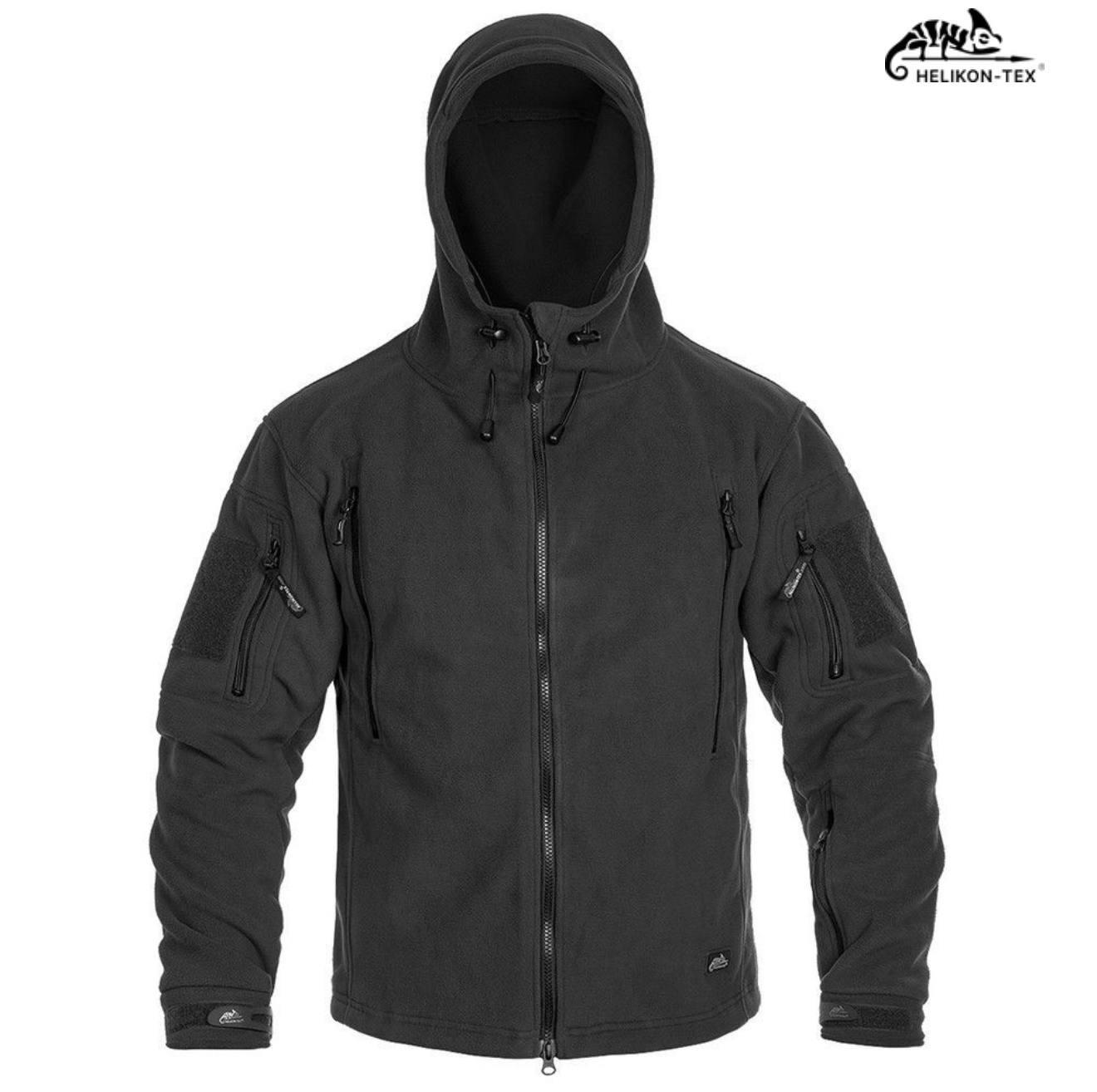 Флісова кофта Helikon Patriot Black 390 г/ M7)