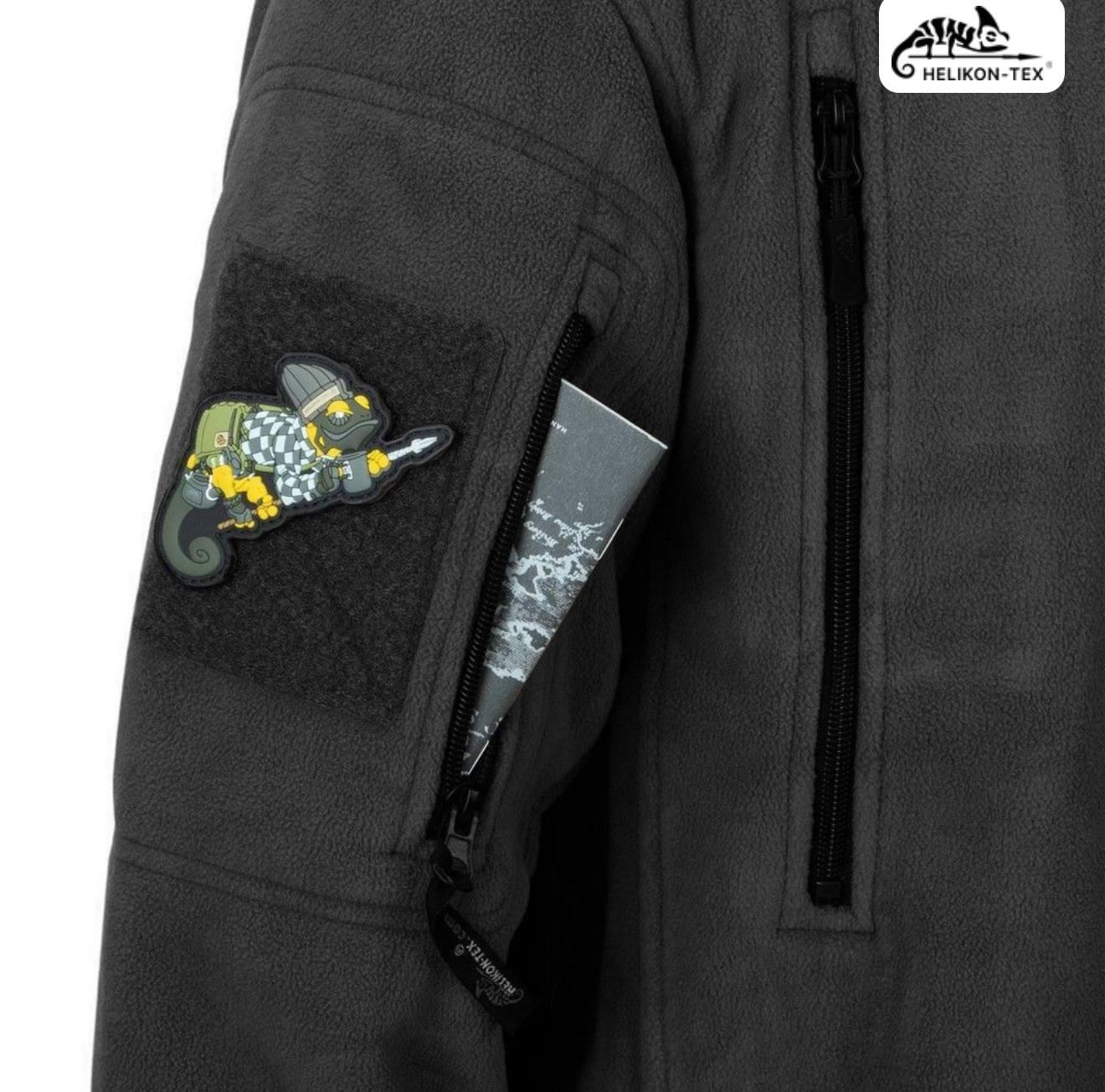 Флісова кофта Helikon Patriot Black 390 г/ M7) - Зображення 5