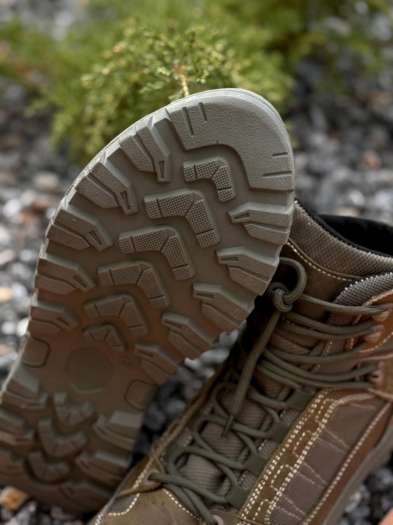 Черевики зимові тактичні на Хутрі AIR олива - Зображення 4