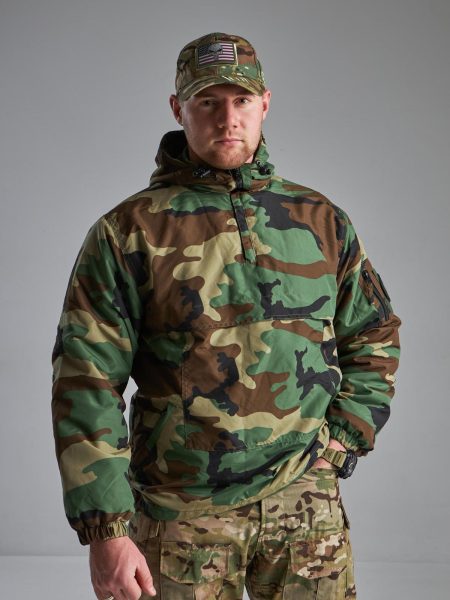 Куртка Mil-Tec Winter Combat Anorak - Woodland британка
