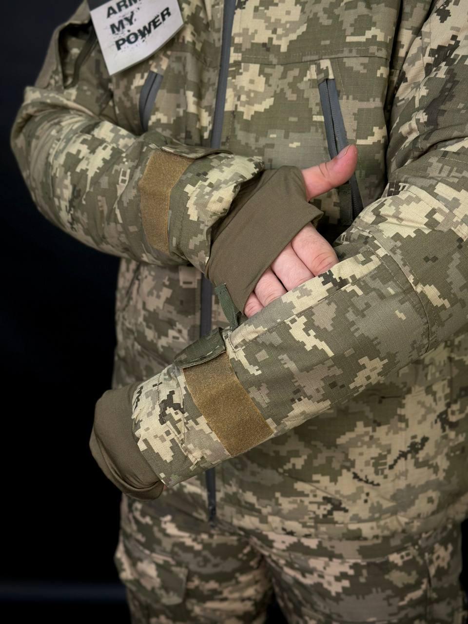 Тактична військова тепла зимова куртка Call Dragon 3.0 на Omni Heat Піксель - Зображення 8