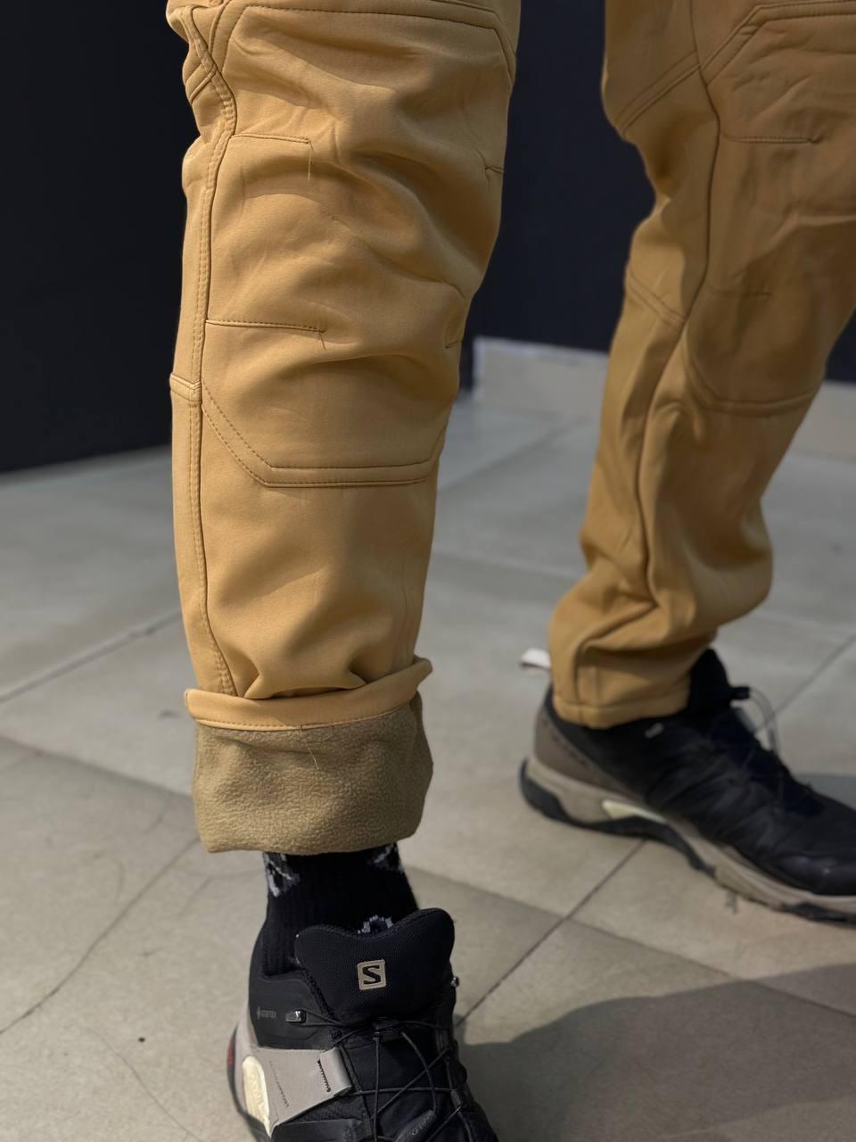 Костюм Утеплений Soft Shell Койот на флісі Qutdoor Equipment - Зображення 6