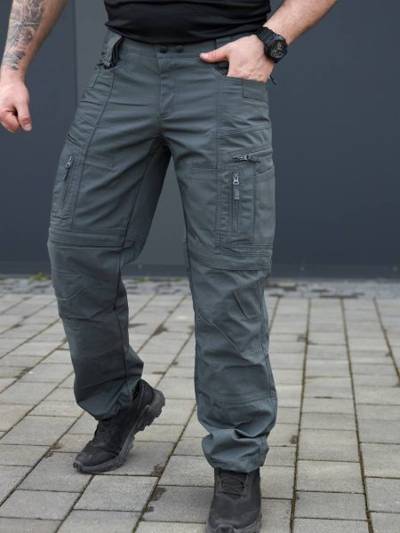 Штани тактичні карго YINREN 4.0 Grey