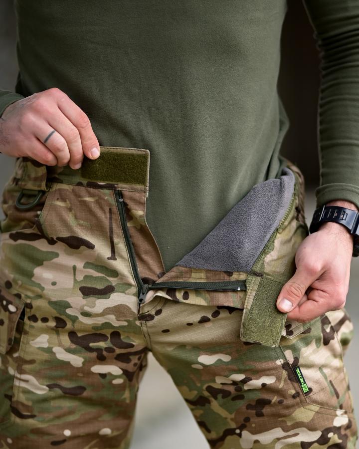 Зимові тактичні штани invader мультикам - Зображення 3