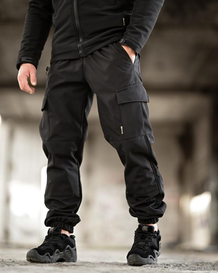 Зимній тактичний костюм progress 7.62 чорний - Зображення 5