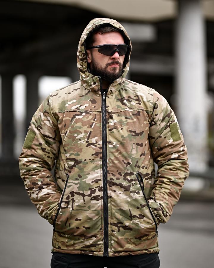 Зимня двостороння тактична куртка chameleon - Зображення 5