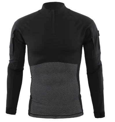 Тактична бойова сорочка убакс Чорний