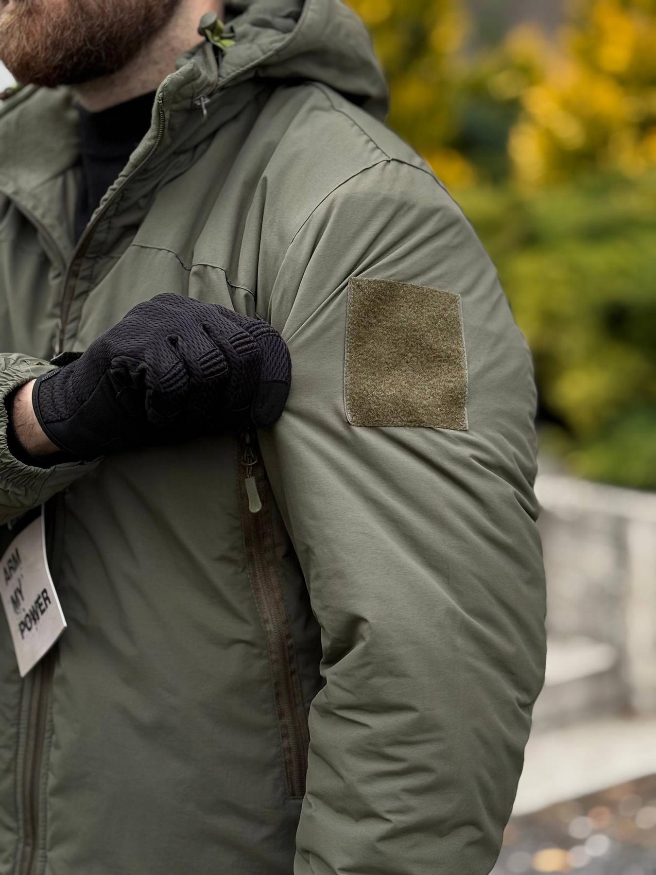 Куртка Олива Утеплена Call Dragon Модель L-7 (нейлон) - Зображення 6