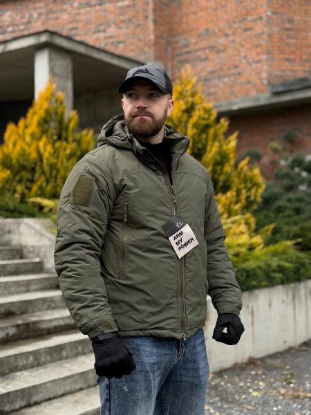 Куртка Олива Утеплена Call Dragon Модель L-7 (нейлон)