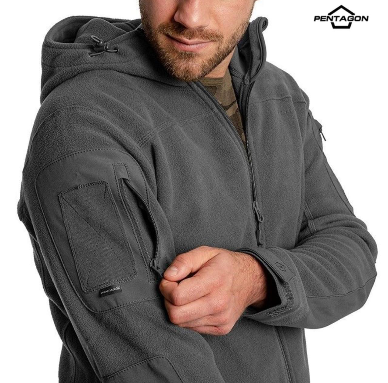 Флісова кофта Pentagon Hercules 2.0- Wolf Grey - Зображення 3