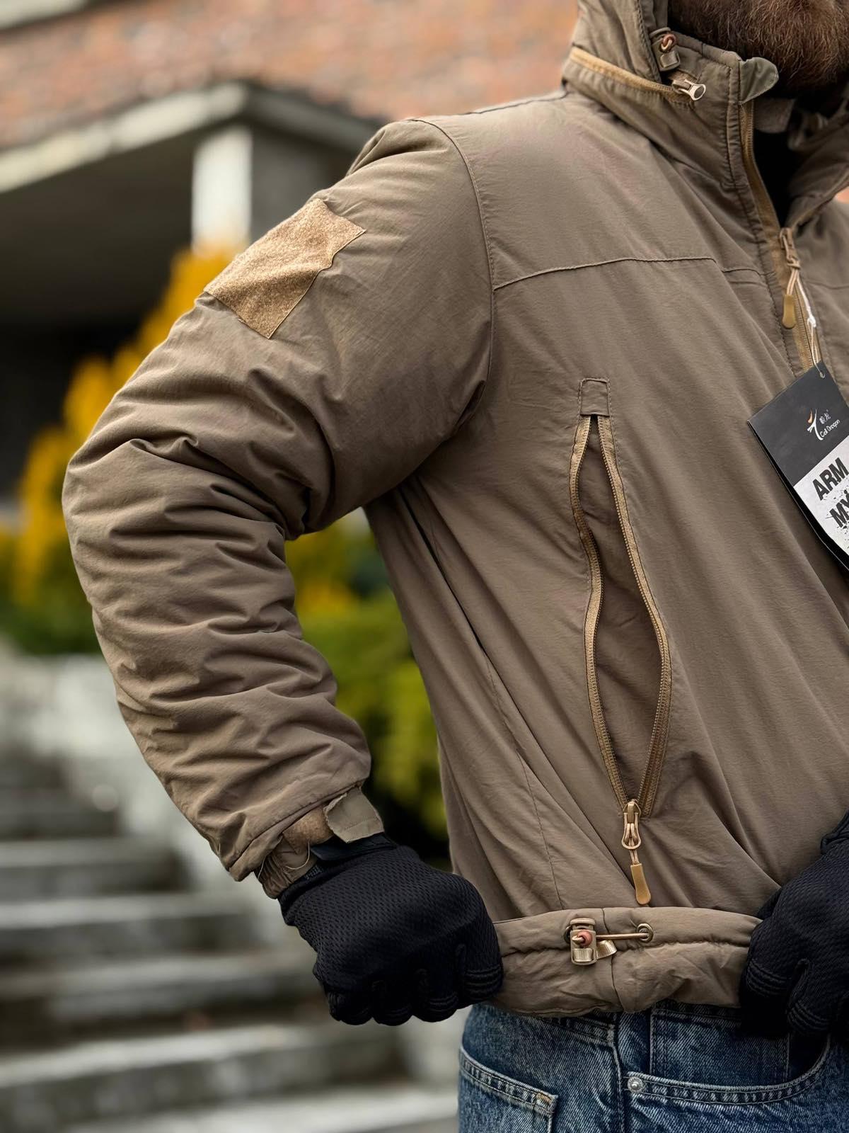 Тактична військова чоловіча зимова куртка Call Dragon Level 7 Сoyote - Зображення 8