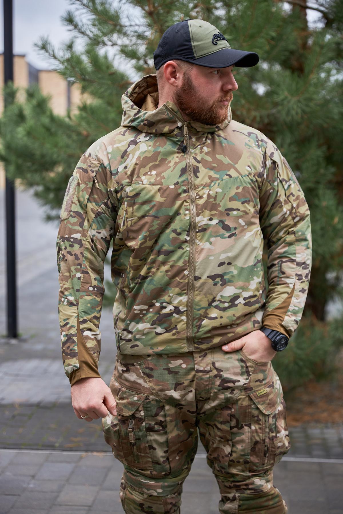 Куртка зимова, мікро пуховик YINREN WolfHound Multicam (мультикам) - Зображення 11