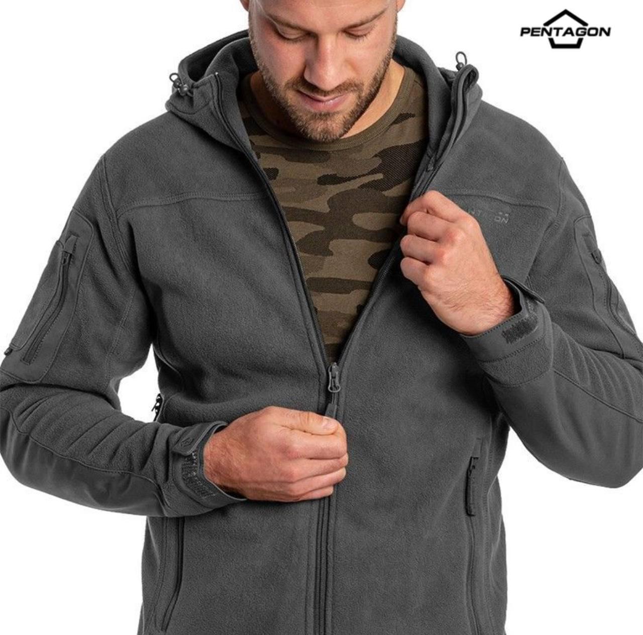 Флісова кофта Pentagon Hercules 2.0- Wolf Grey - Зображення 5
