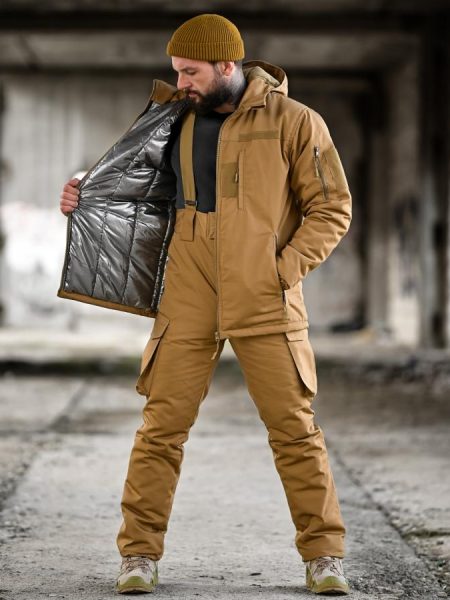 Зимовий тактичний костюм northern койот