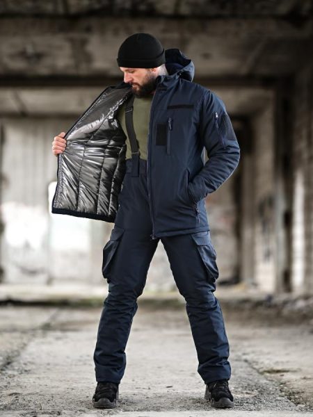 Зимовий тактичний костюм northern синій