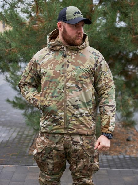 Куртка зимова, мікро пуховик YINREN WolfHound Multicam (мультикам)