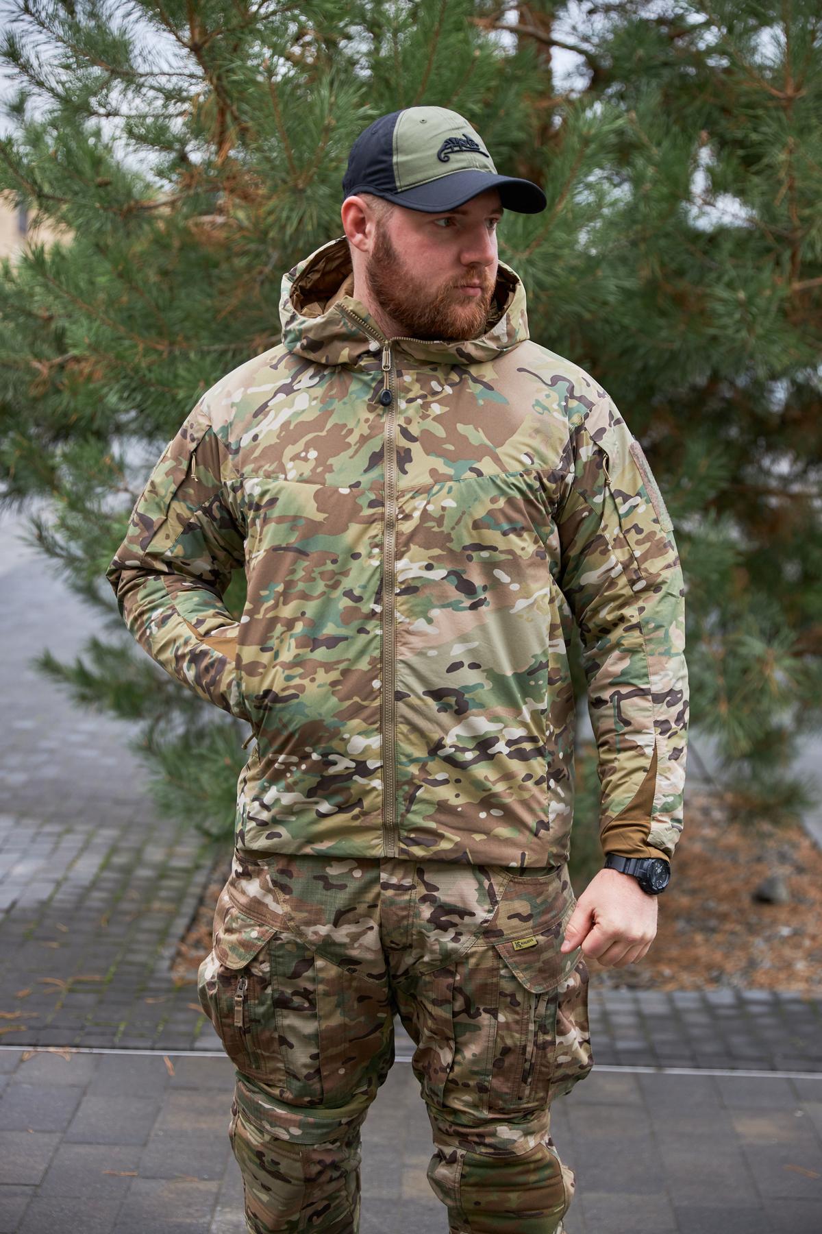 Куртка зимова, мікро пуховик YINREN WolfHound Multicam (мультикам)