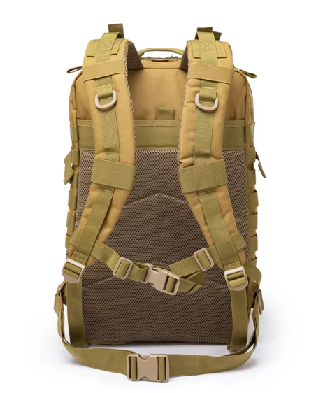 Тактичний військовий штурмовий рюкзак на 45л Койот - Зображення 13