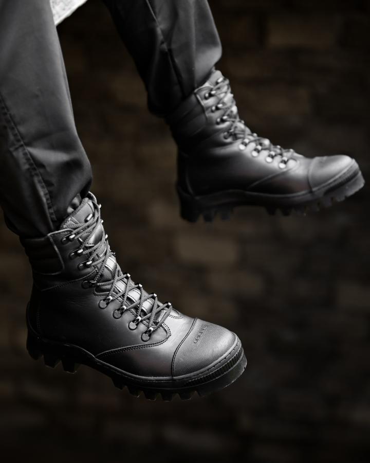 Зимові тактичні черевики ice accesses чорні - Зображення 3