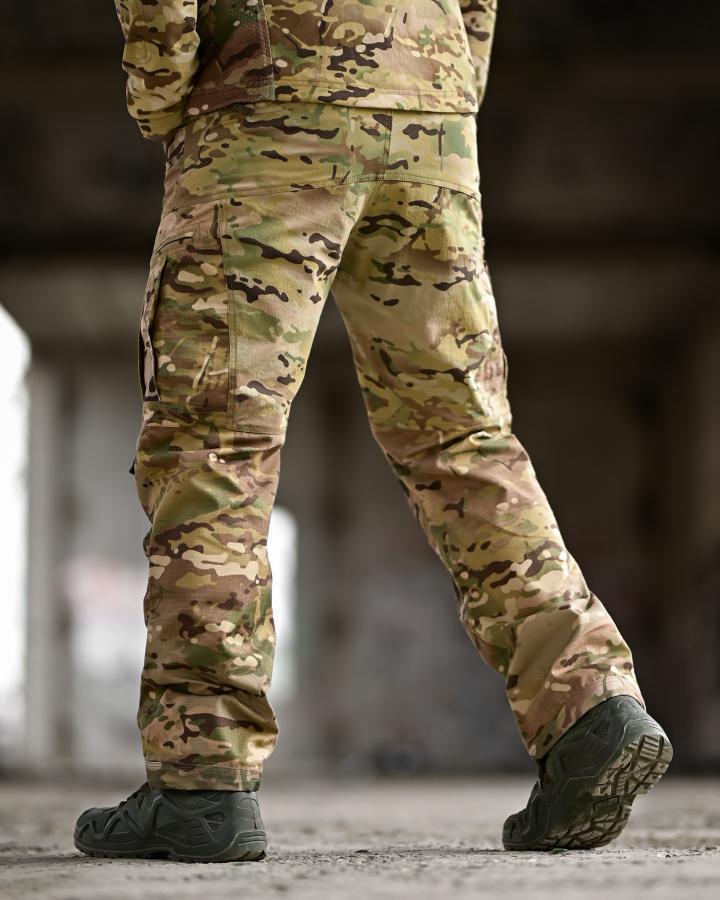 Чоловічі тактичні штани yinren 4.0 ріп-стоп з посиленими зонами мультикам - Зображення 8