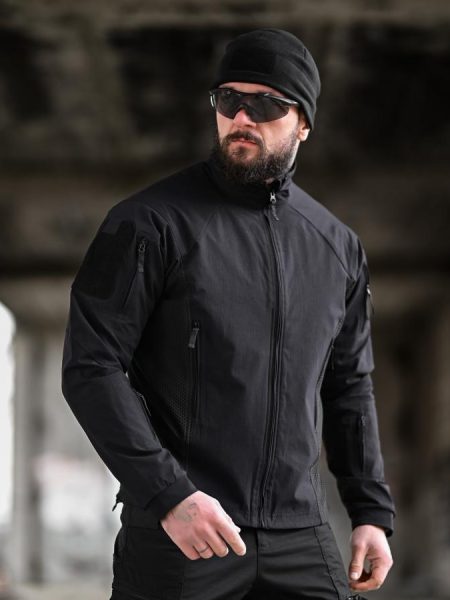 Легка куртка yeren hunter fz gen.2 чорна