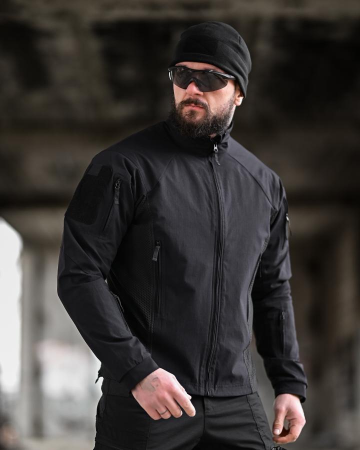 Легка куртка yeren hunter fz gen.2 чорна
