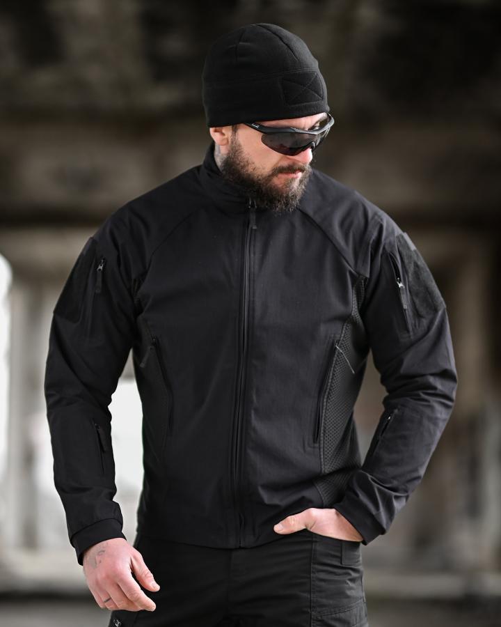 Легка куртка yeren hunter fz gen.2 чорна - Зображення 2