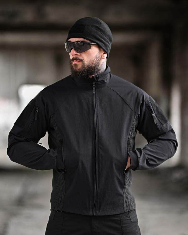 Легка куртка yeren hunter fz gen.2 чорна - Зображення 5