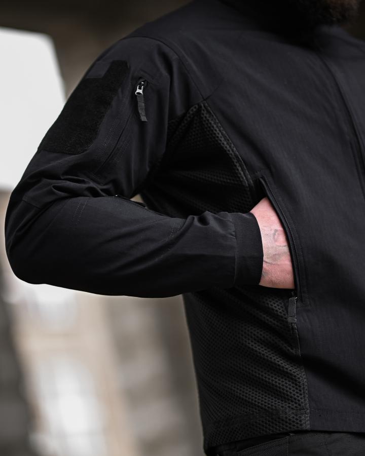 Легка куртка yeren hunter fz gen.2 чорна - Зображення 6