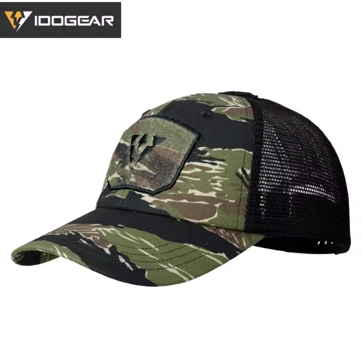 Тактична бейсболка IDOGEAR Tiger Stripe