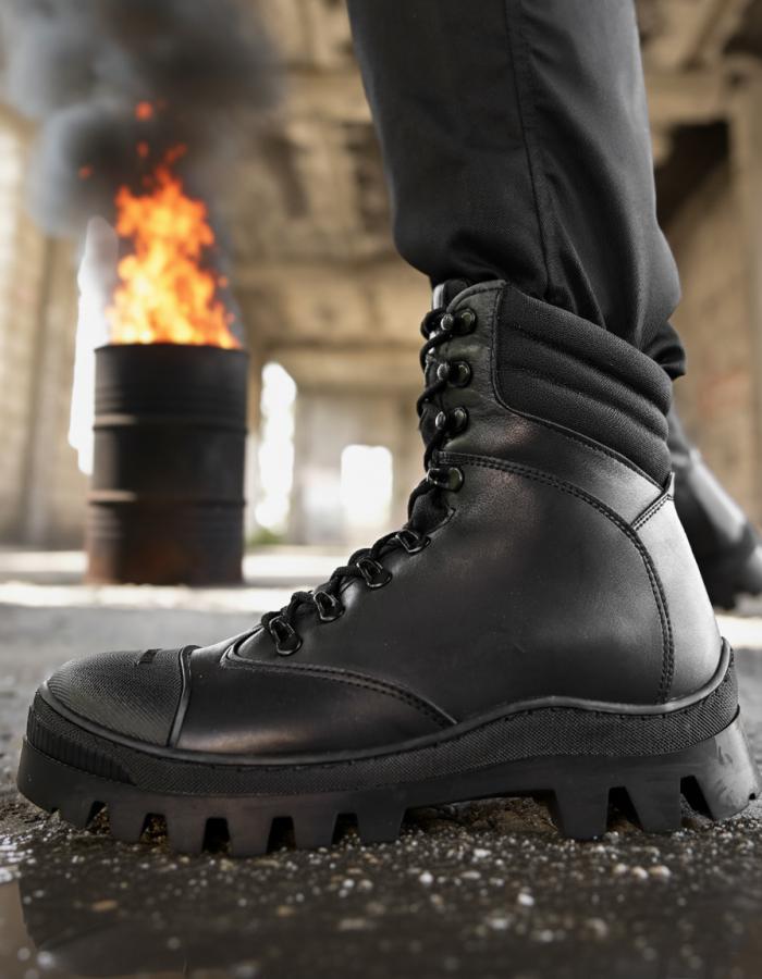 Зимові тактичні черевики ice accesses чорні