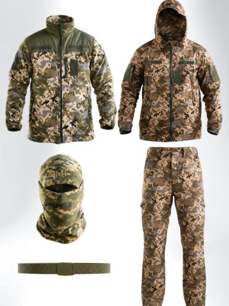 Тактичний костюм softshell 5в1 lunar піксель