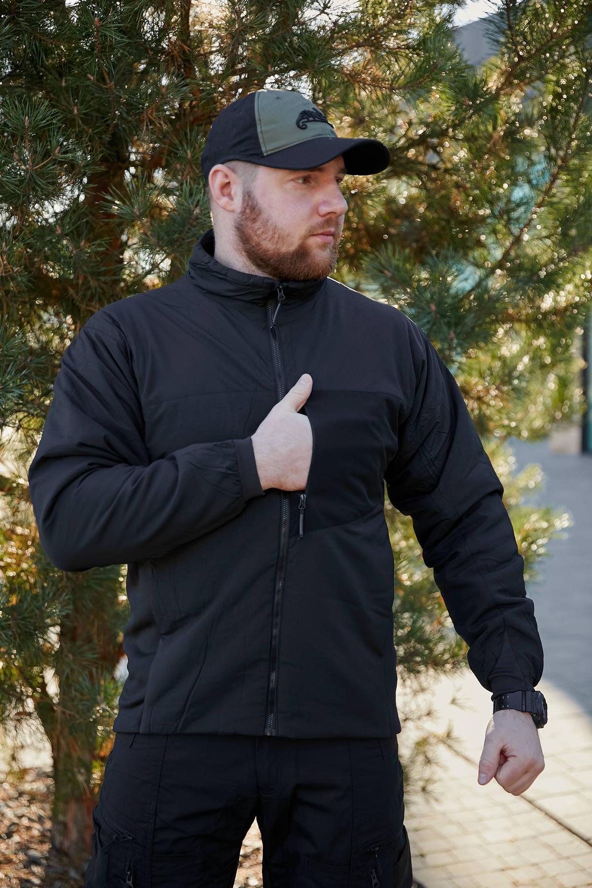 Куртка Archon Wolfhound Hoodie, Black (чорна) - Зображення 3