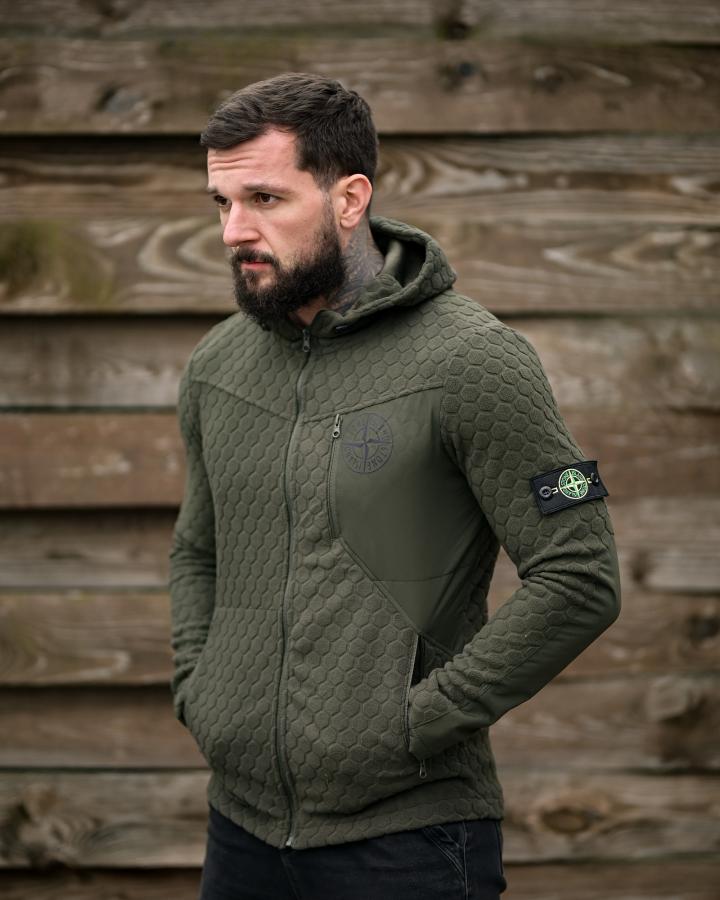 Флісова кофта stone green - Зображення 3