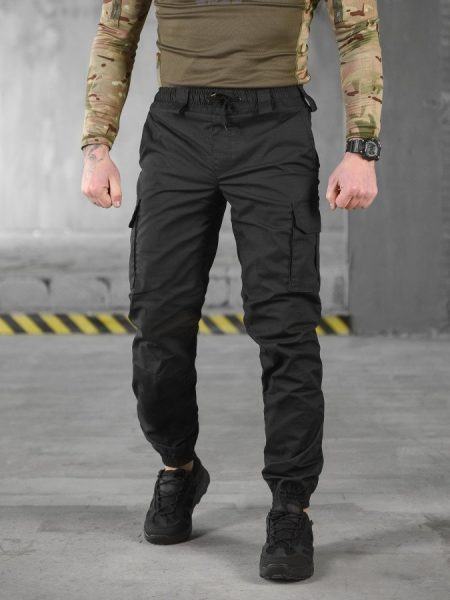 Тактичні штани джогер bandit чорн