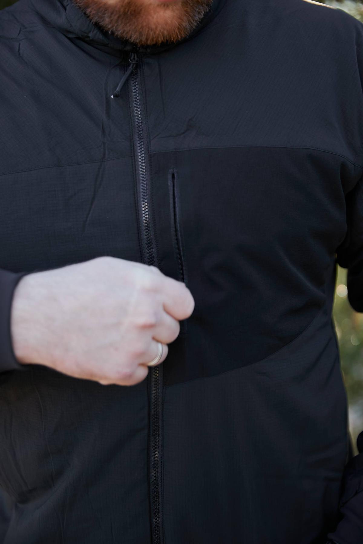 Куртка Archon Wolfhound Hoodie, Black (чорна) - Зображення 8