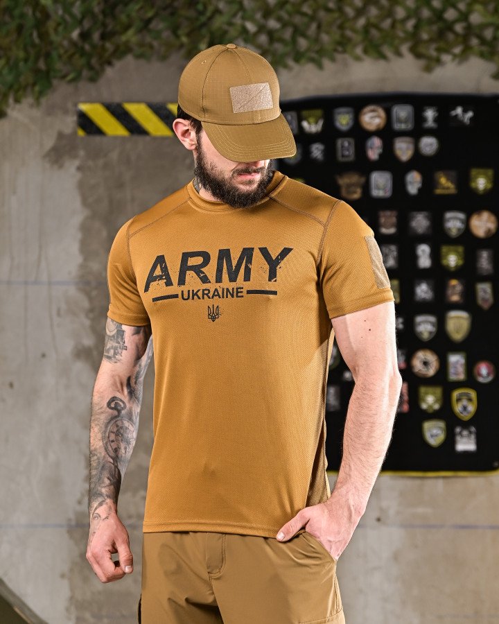 Тактична футболка для відведення поту oblivion army - Зображення 3