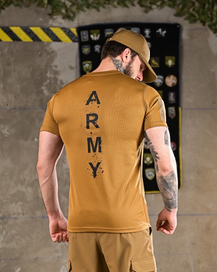 Тактична футболка для відведення поту oblivion army - Зображення 4