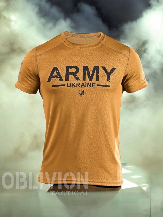 Тактична футболка для відведення поту oblivion army - Зображення 6