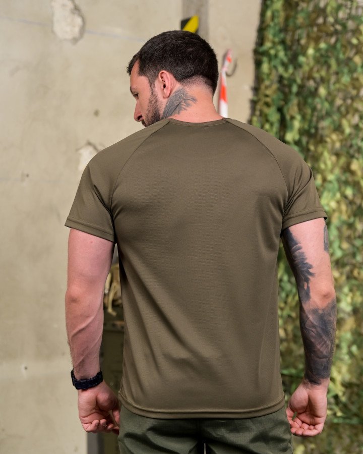 Футболка артилерія олива - Зображення 2