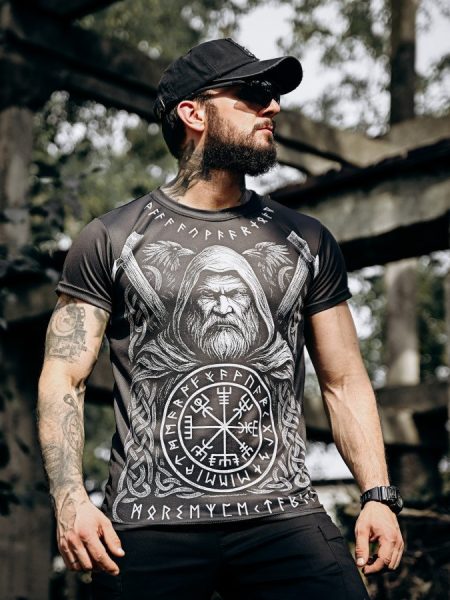 Тактична потоотводна футболка oblivion odin