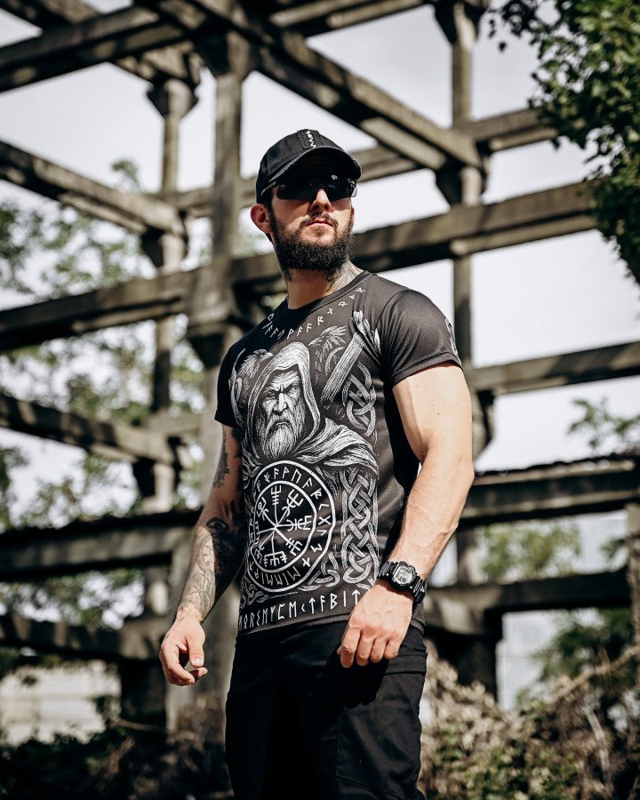 Тактична потоотводна футболка oblivion odin - Зображення 5