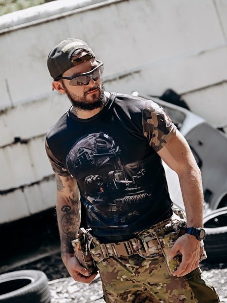 Тактична футболка для відведення поту oblivion sniper